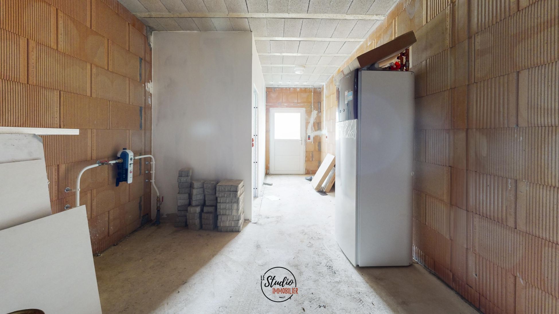 Les aménagements techniques de la maison prête à décorer de Maisons Barberousse