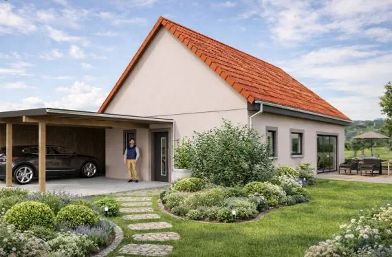 Maison 79 m² sur terrain 502 m²