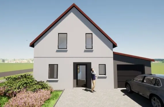 Maison 103 m² sur terrain 647 m²